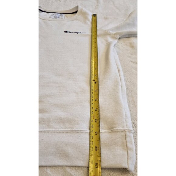 White Champion Authentic Atheticwear sweatshirt Size XS Mens - Picture 10 of 11